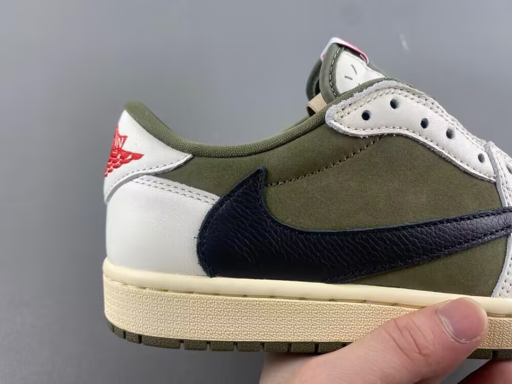 UA Jordan 1 Retro Low OG SP Travis Scott Medium Olive