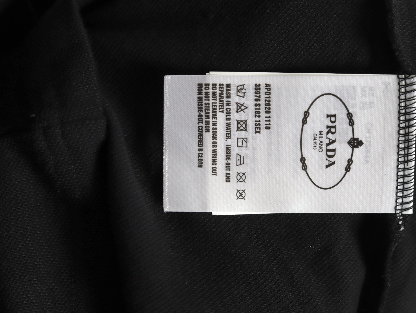 Pra*a short-sleeved polo shirt