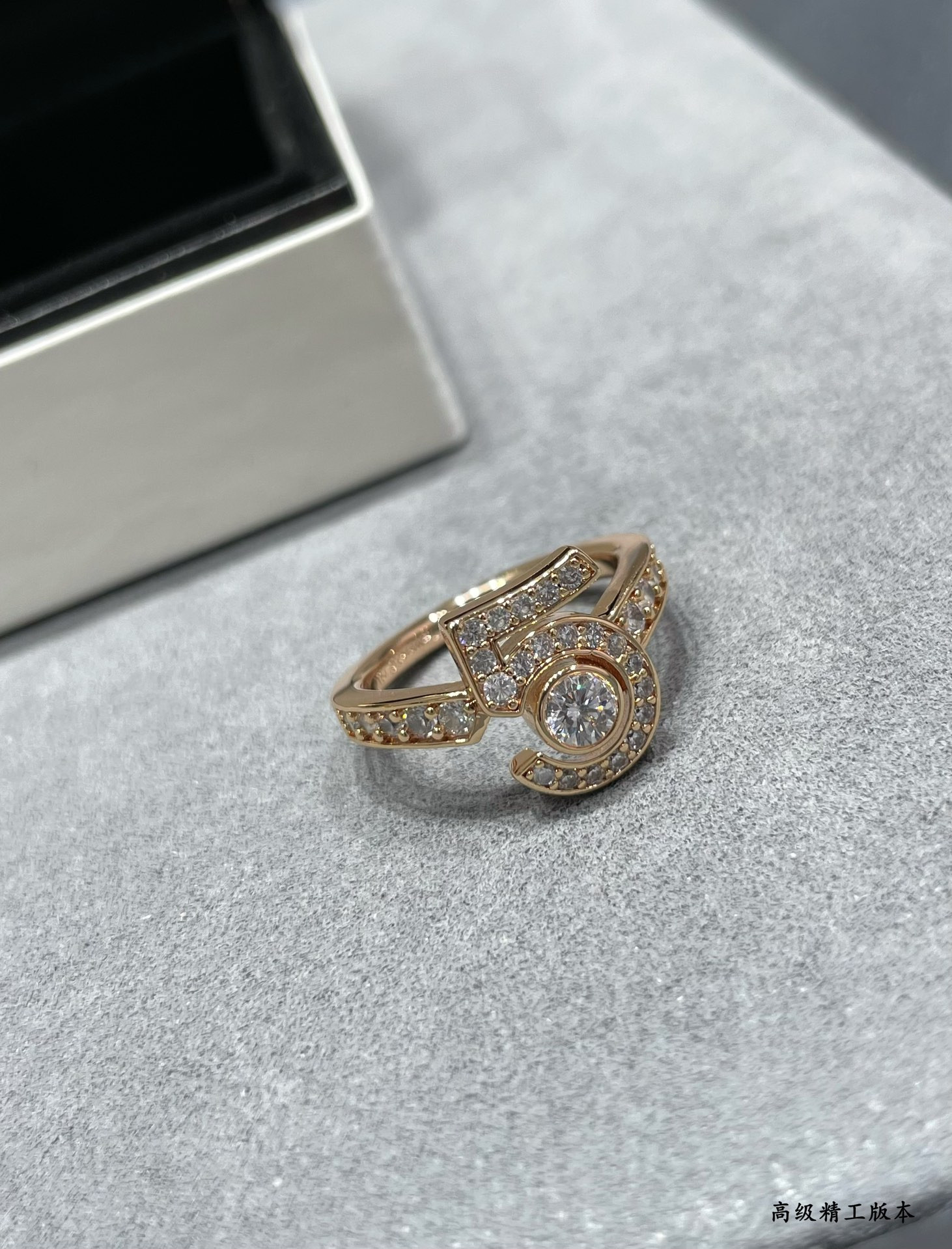 ch*el 5-word full Di*m*nd ring