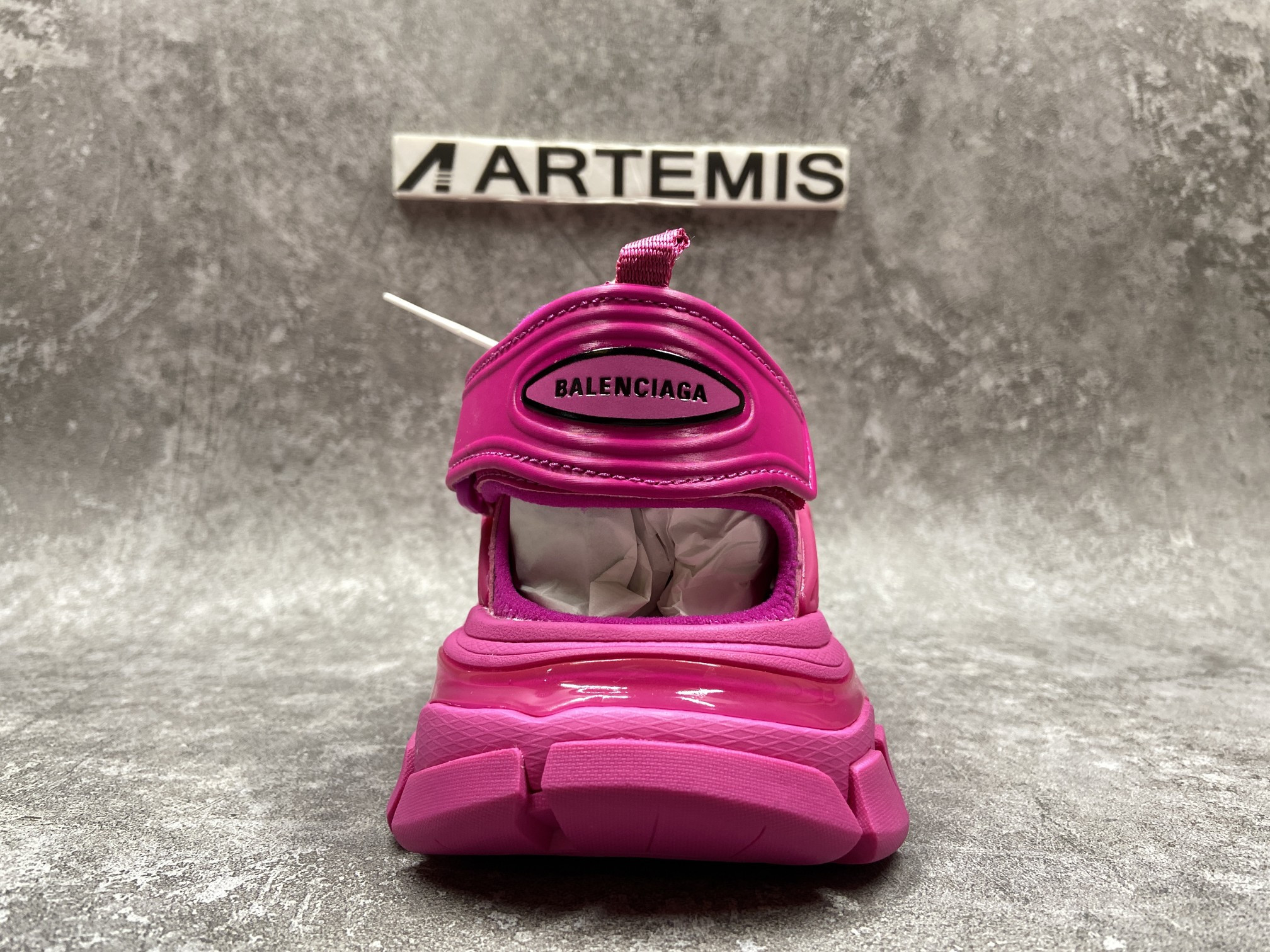 Balenciga Track Sandal Rose Bubble Gum