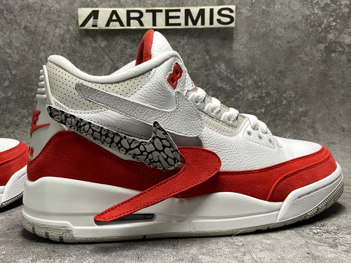 Air Jordan 3 Retro Tinker Air Max 1 White - University Red