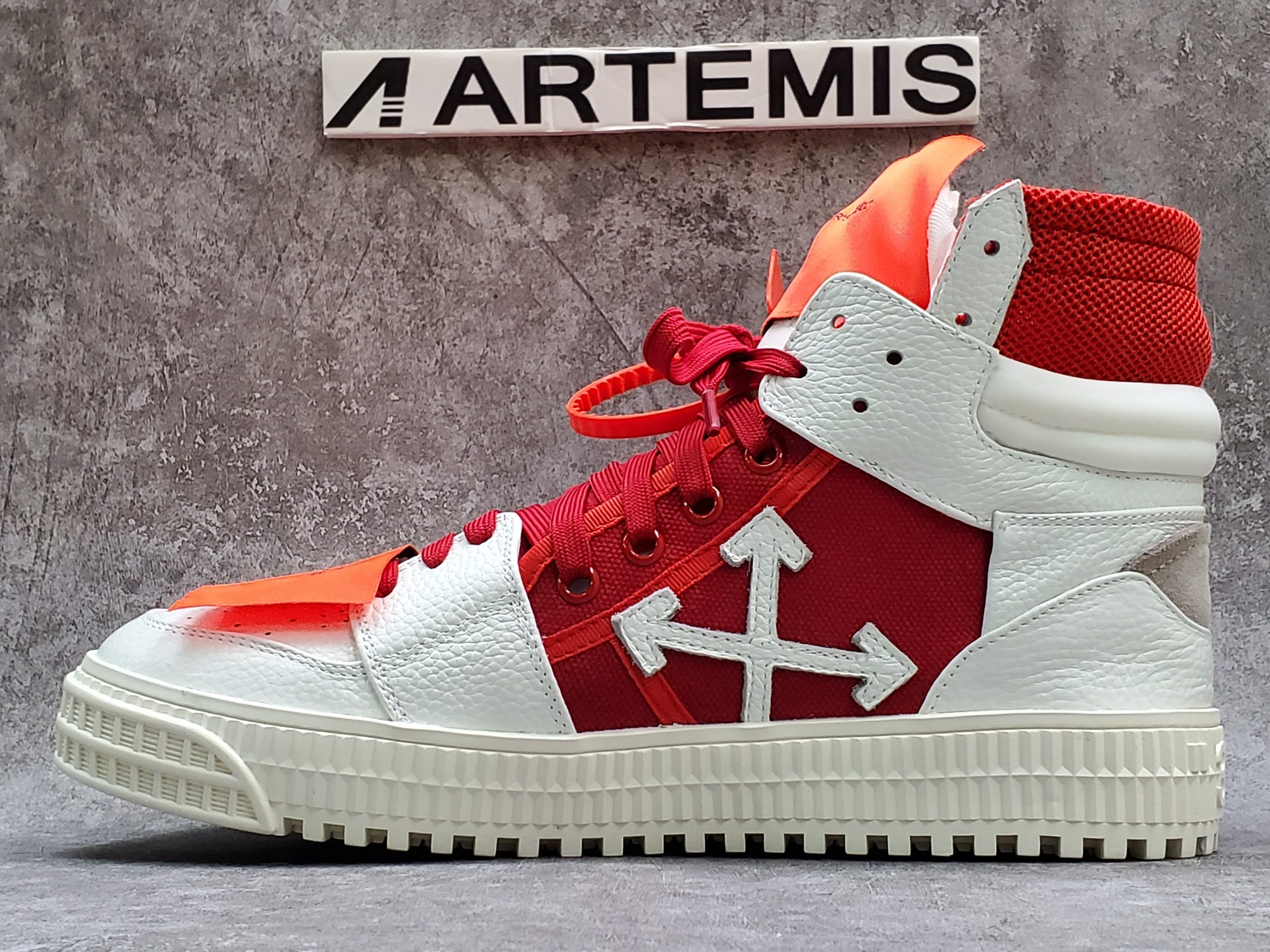 OFF-WHITE Off-Court 3.0 High Red White
