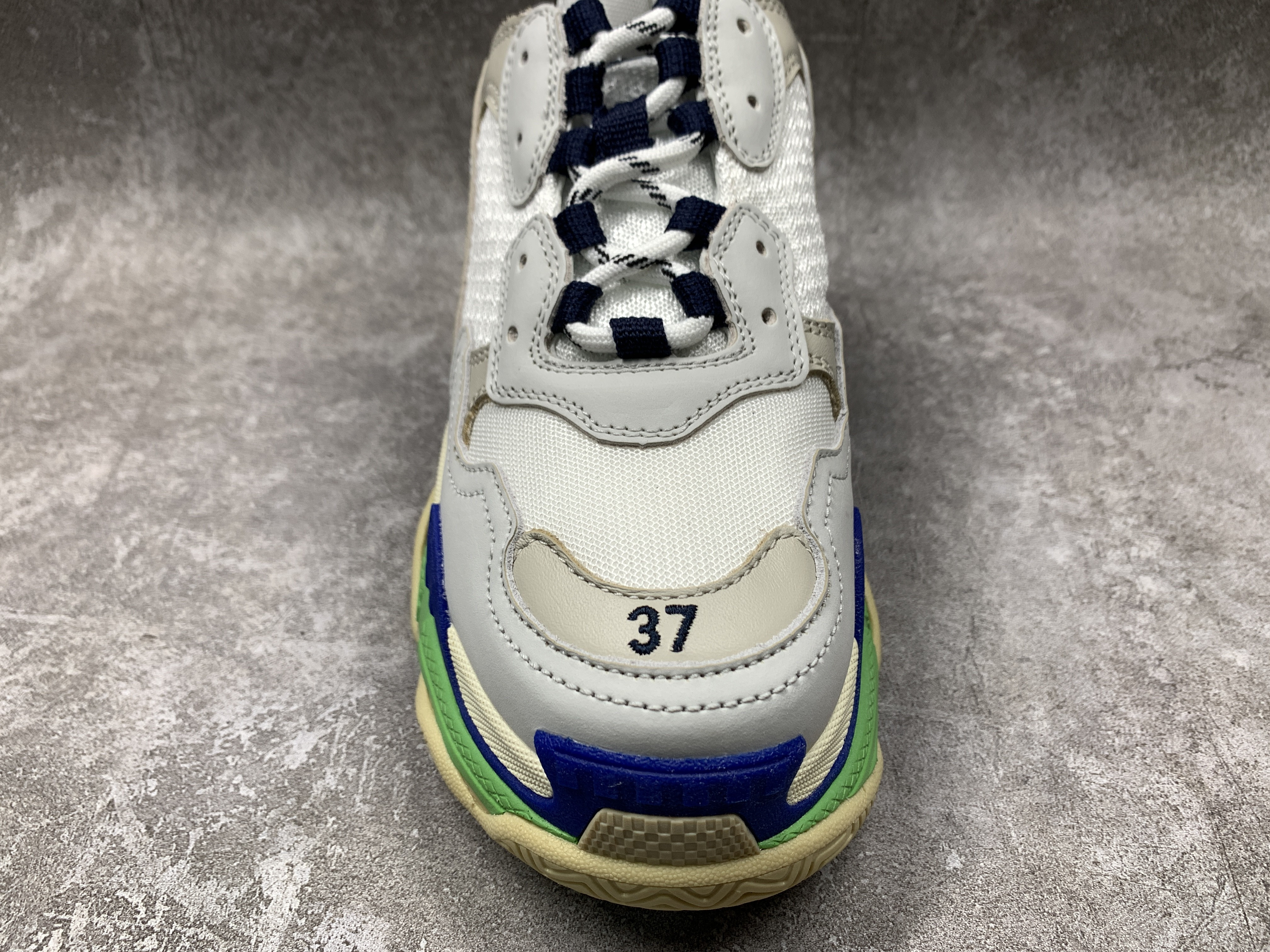 Balenciga Triple S Blue Green