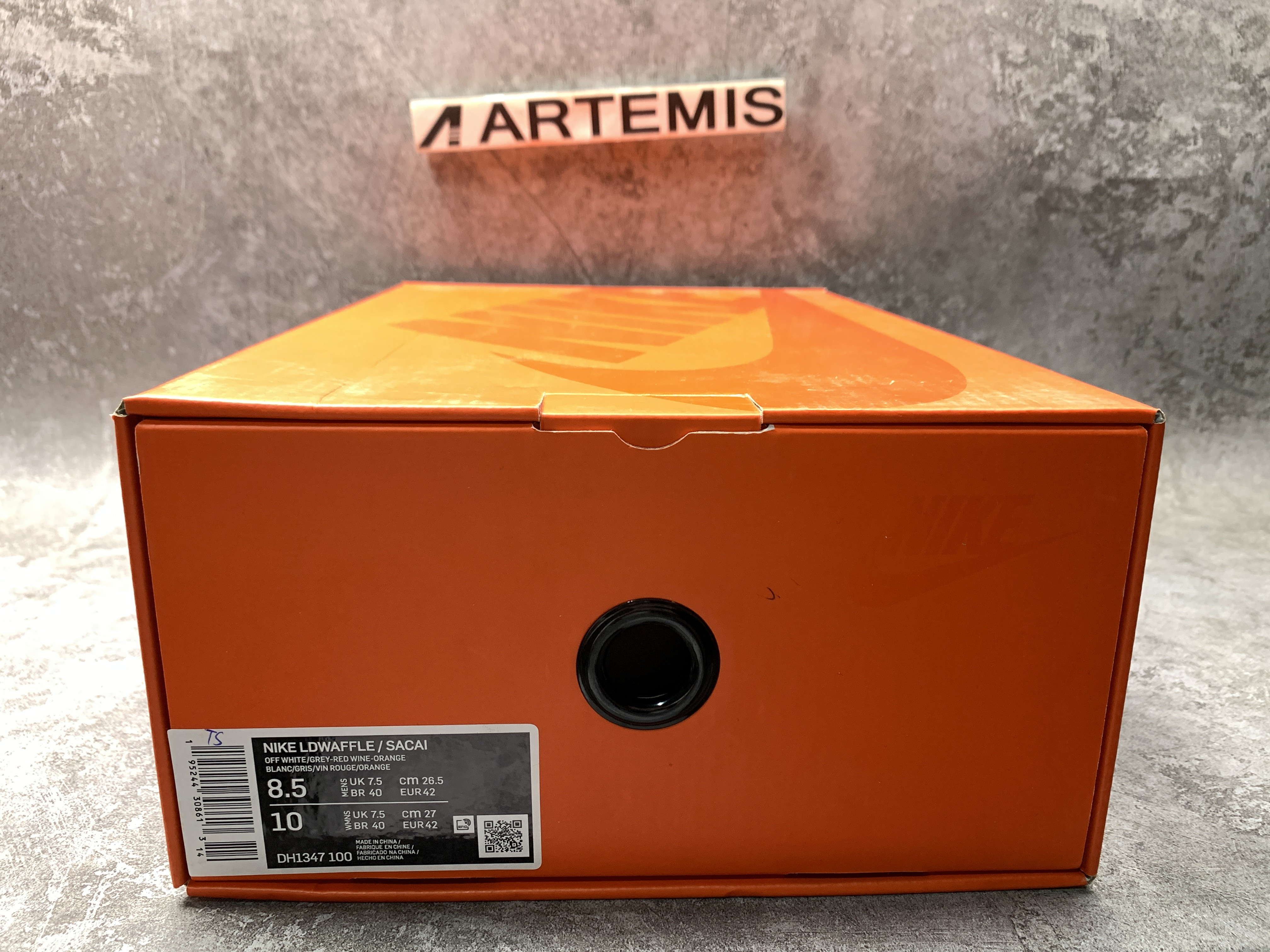 Nike LDWaffle CLOT sacai Net Orange Blaze