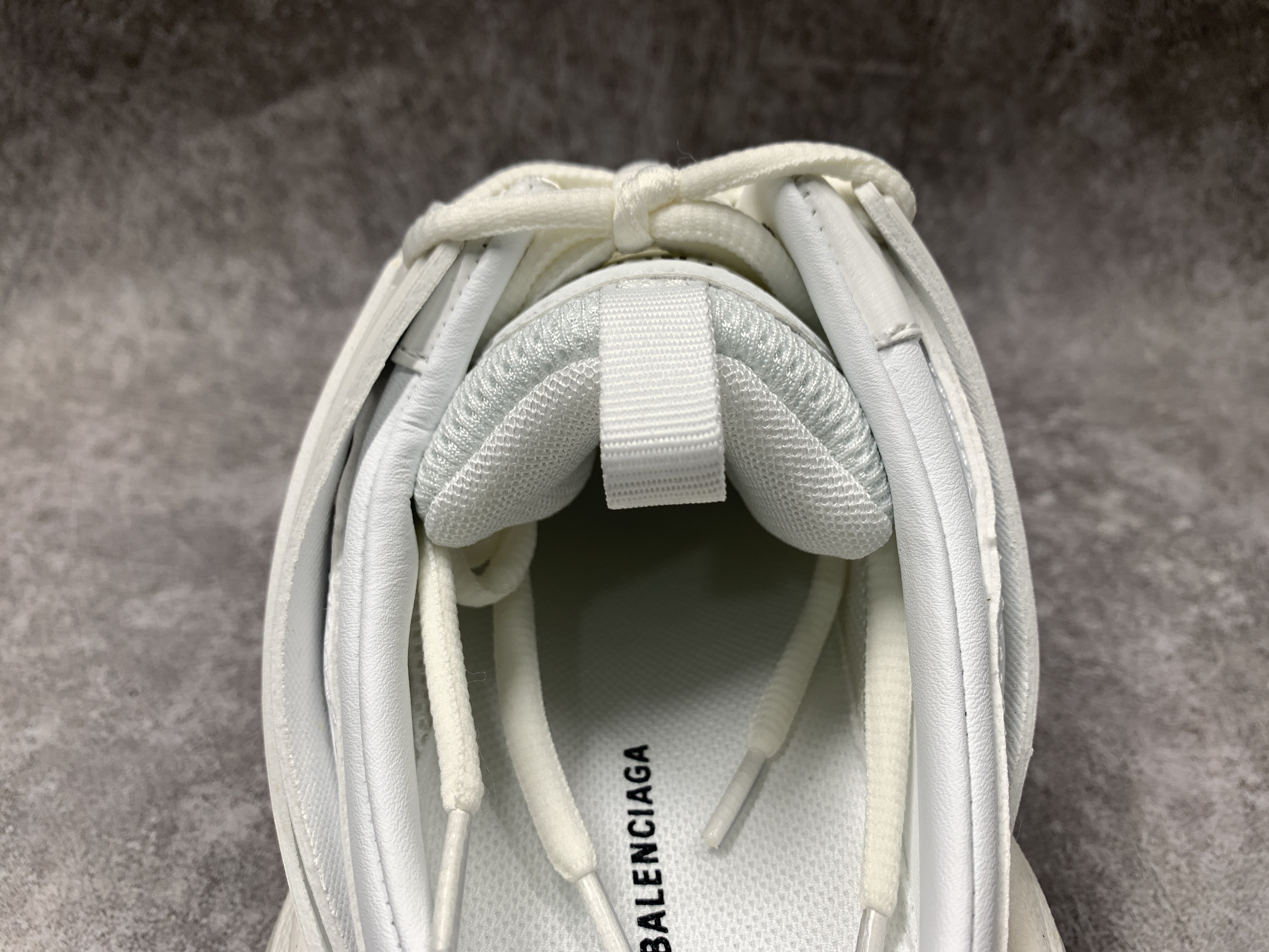 Balenciga Track Mule White