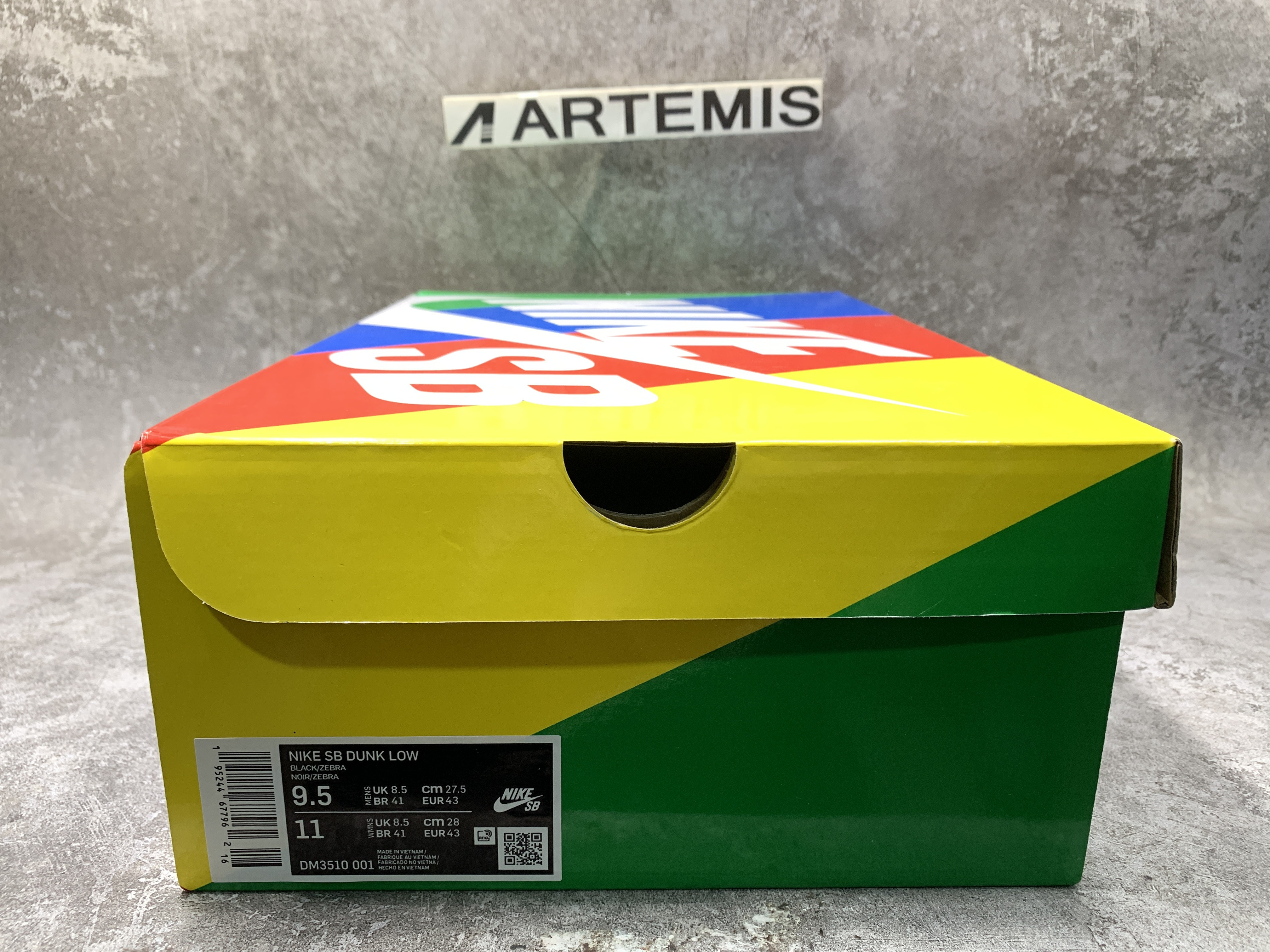 Nike Dunk Low SB x Quartersnacks Little Debbie’s Zebra Cakes