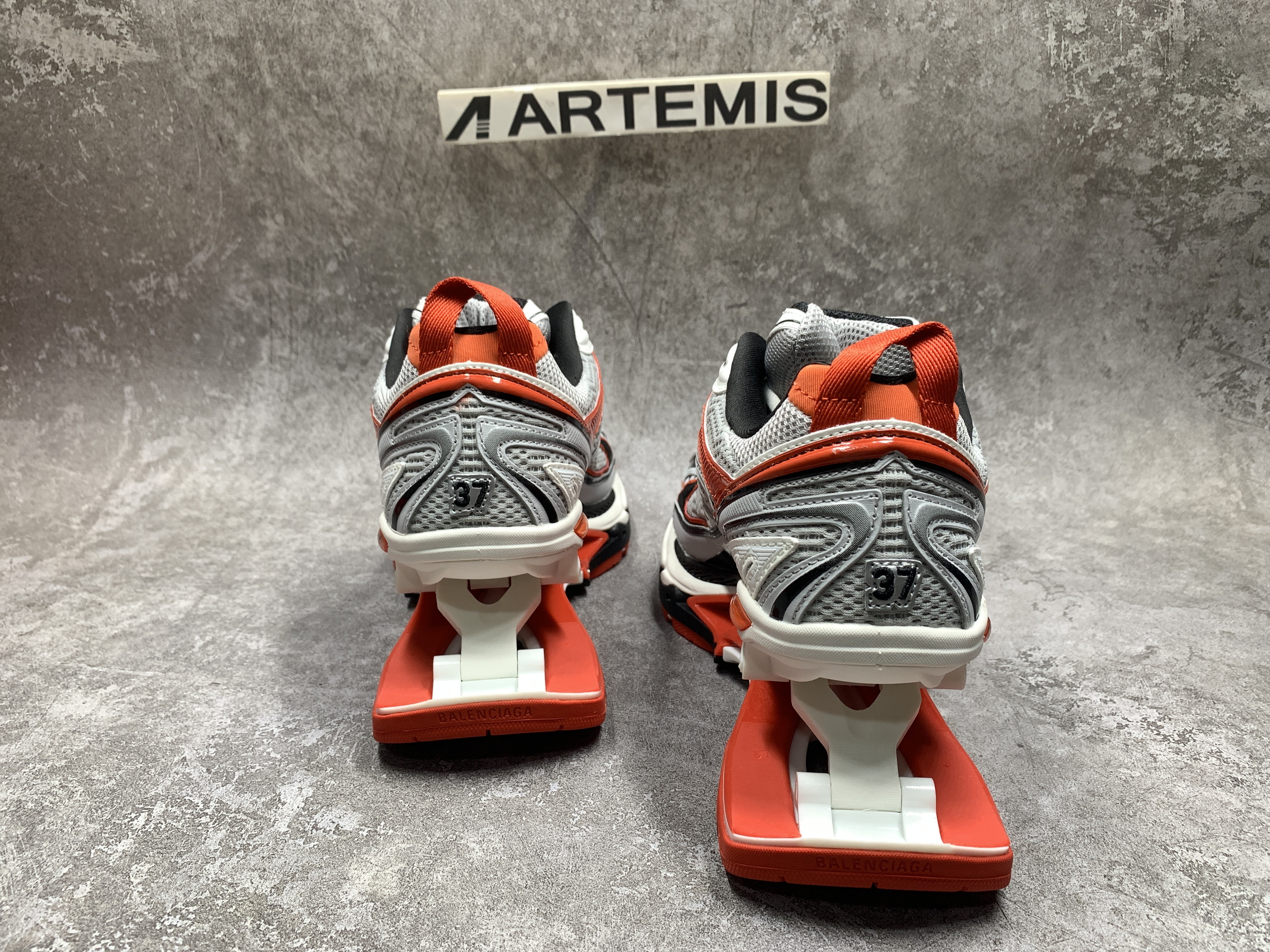 Balenciga X-Pander Sneaker Red Silver