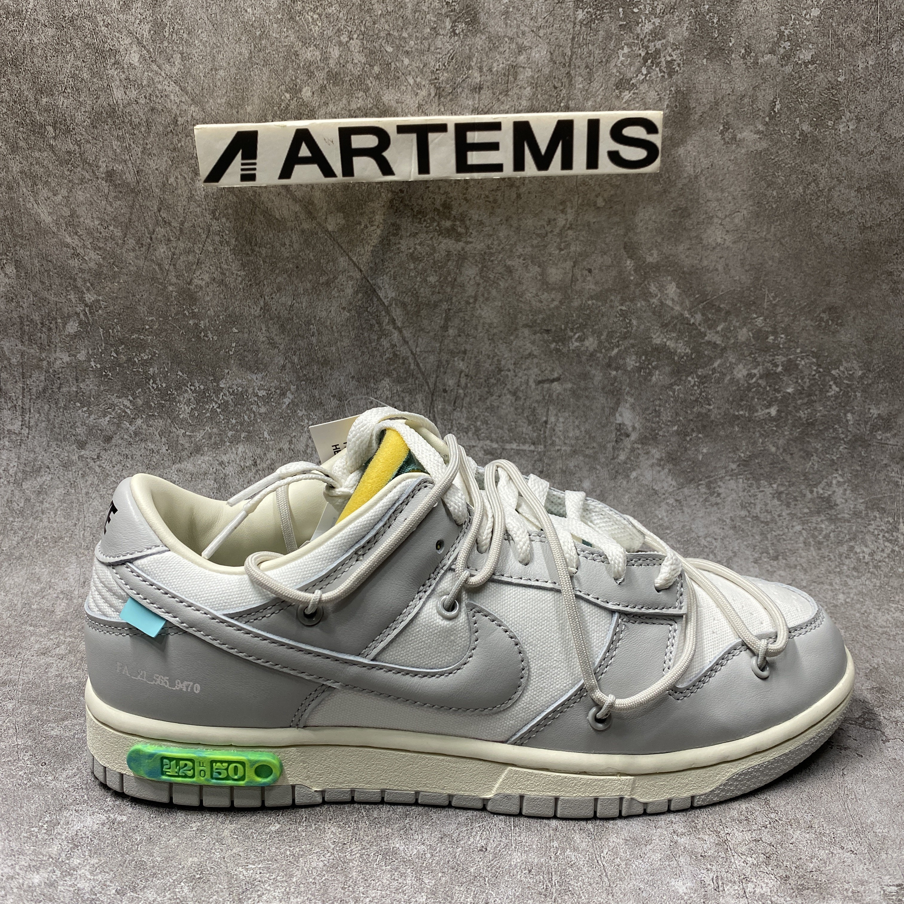 Nike Dunk Low Off-White Lot 42
