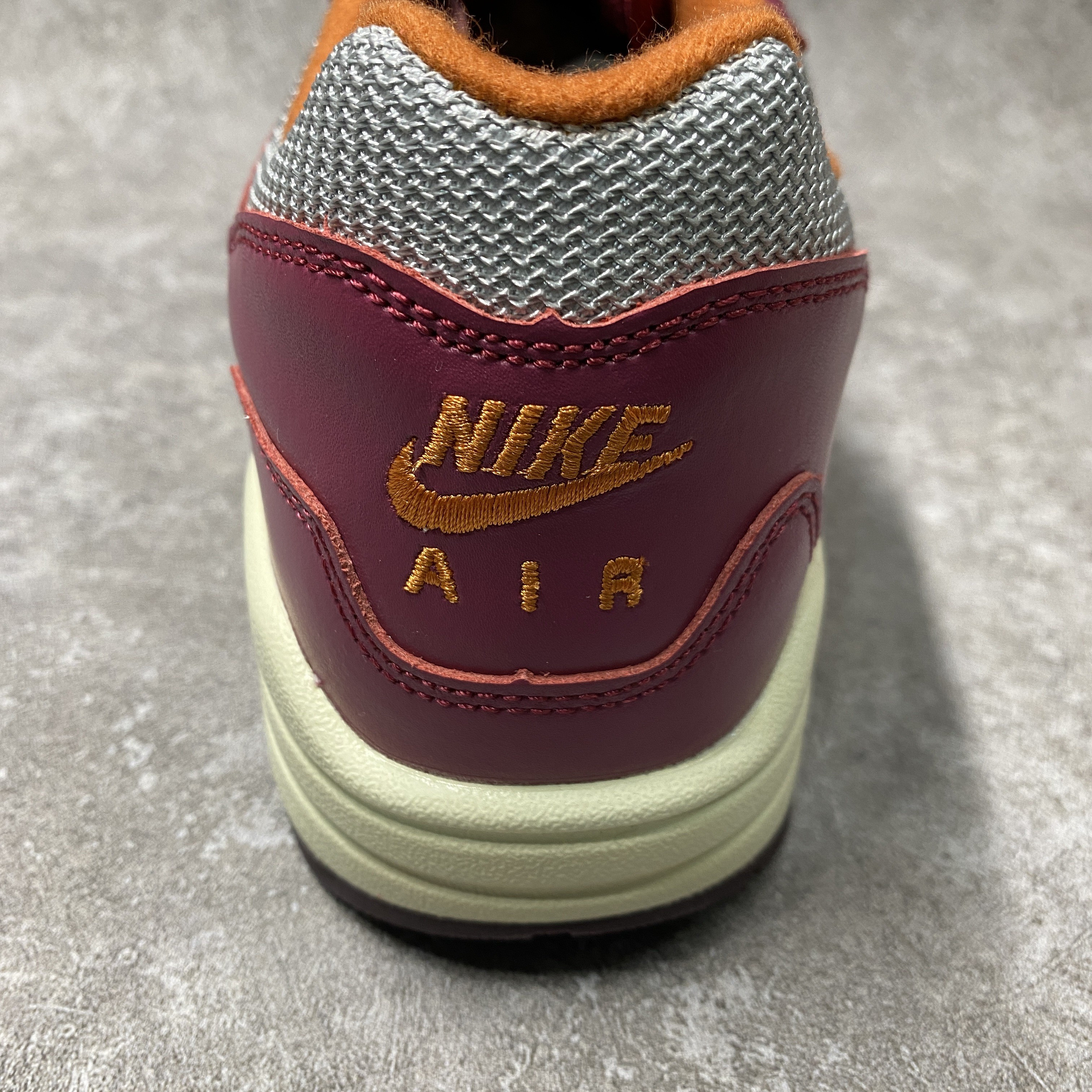 Nike Air Max 1 Patta Waves Rush Maroon