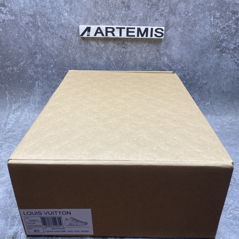 1V x Air Force 1 Low By Virgil Abloh White Green