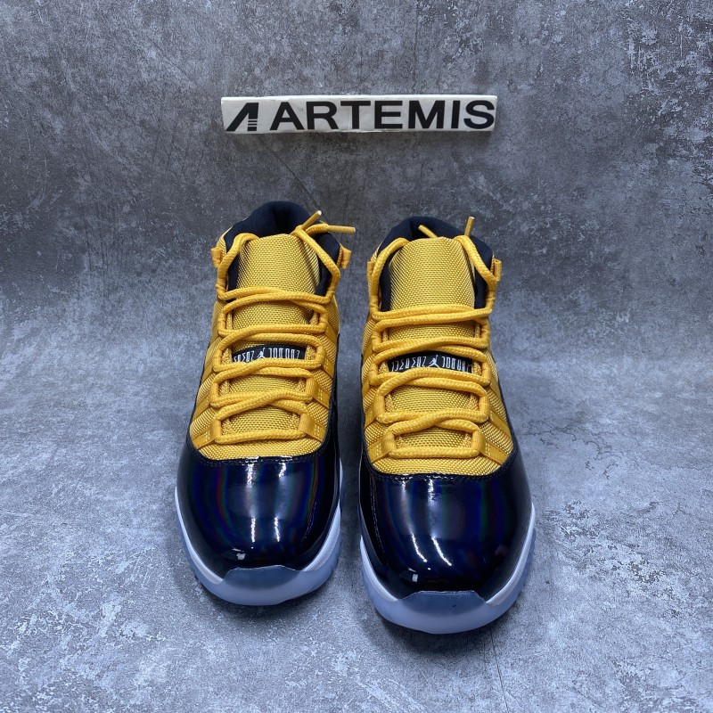 Air Jordan 11 Retro Black Yellow