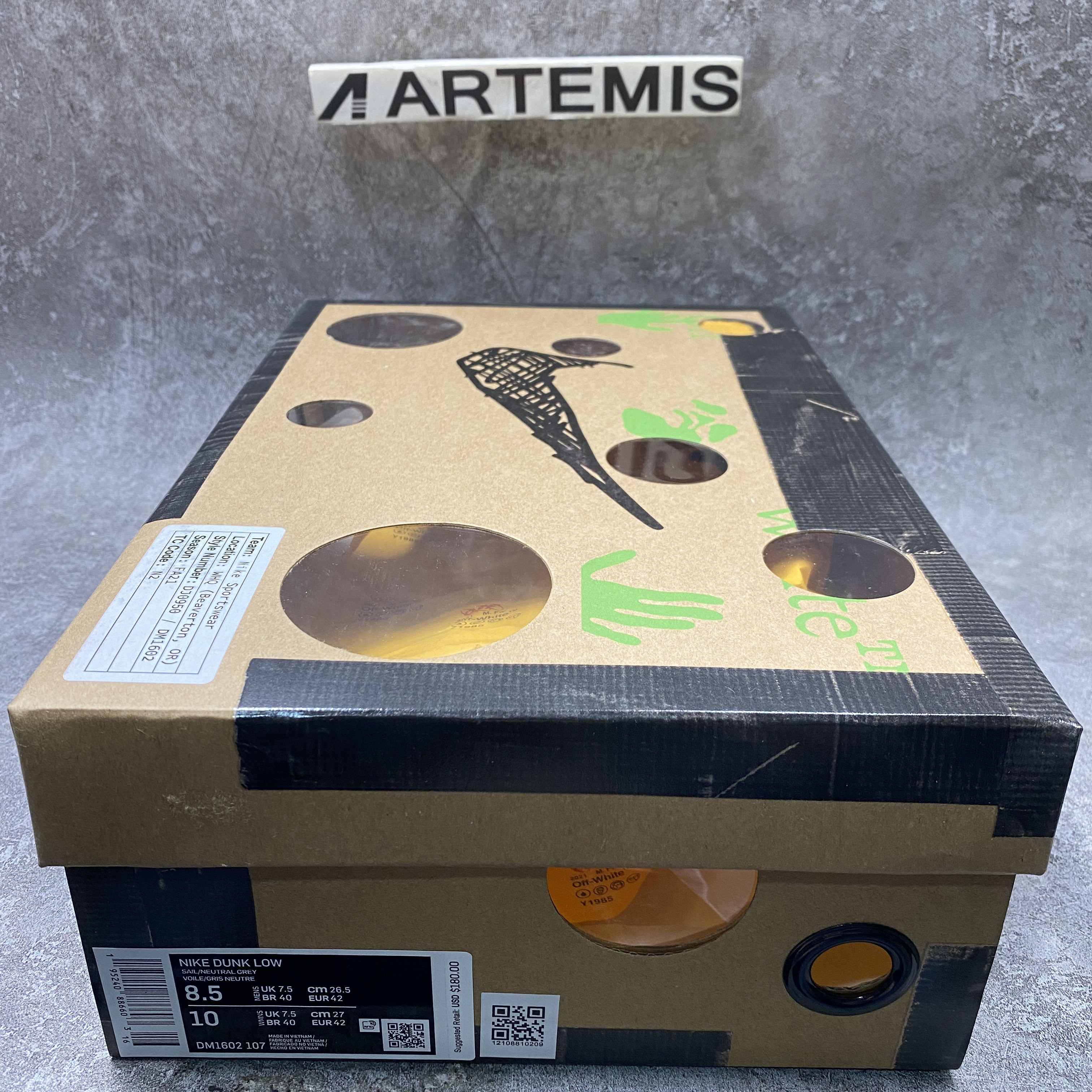 Nike Dunk Low Off-White Lot 48