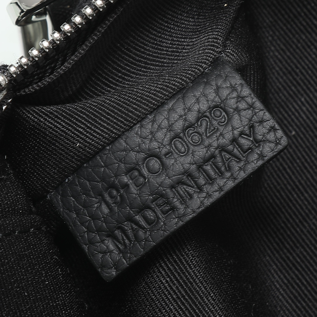 D*or safari bag with strap black D*or oblique jacquard 8.5 x 6 x 2.5 inches