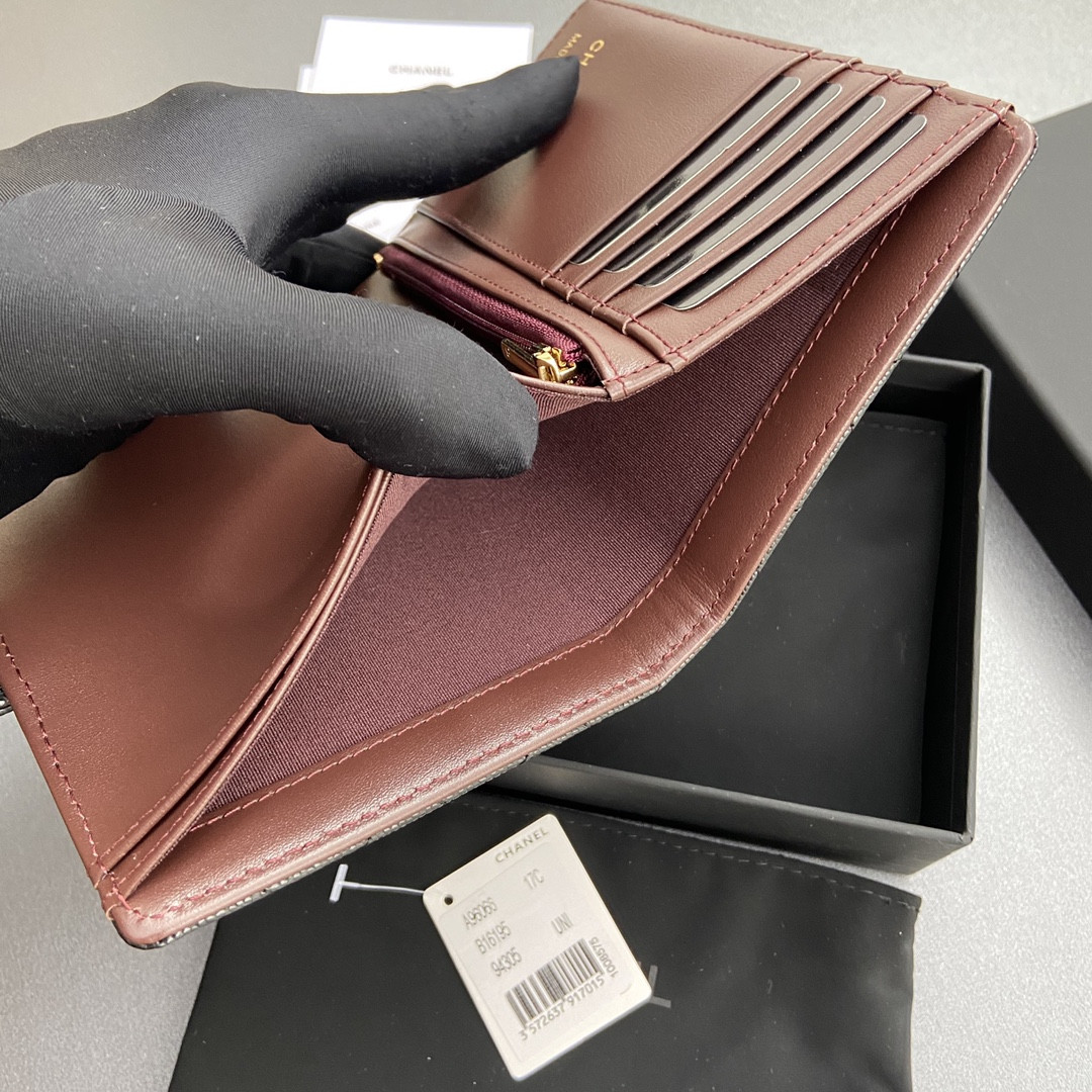 Ch*el card holder 10×14×2cm