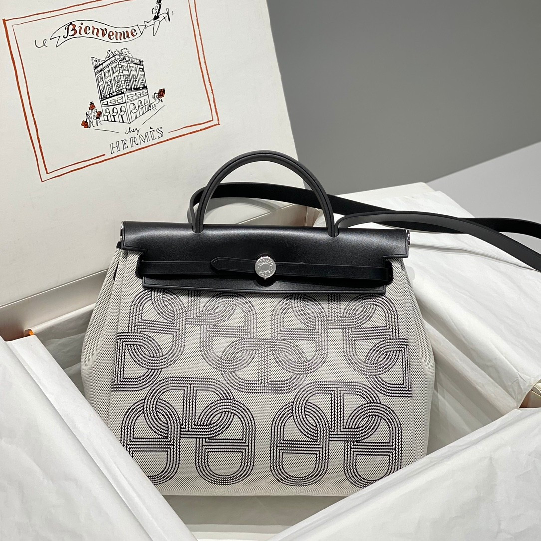 H**mes herbag 25x31x10cm