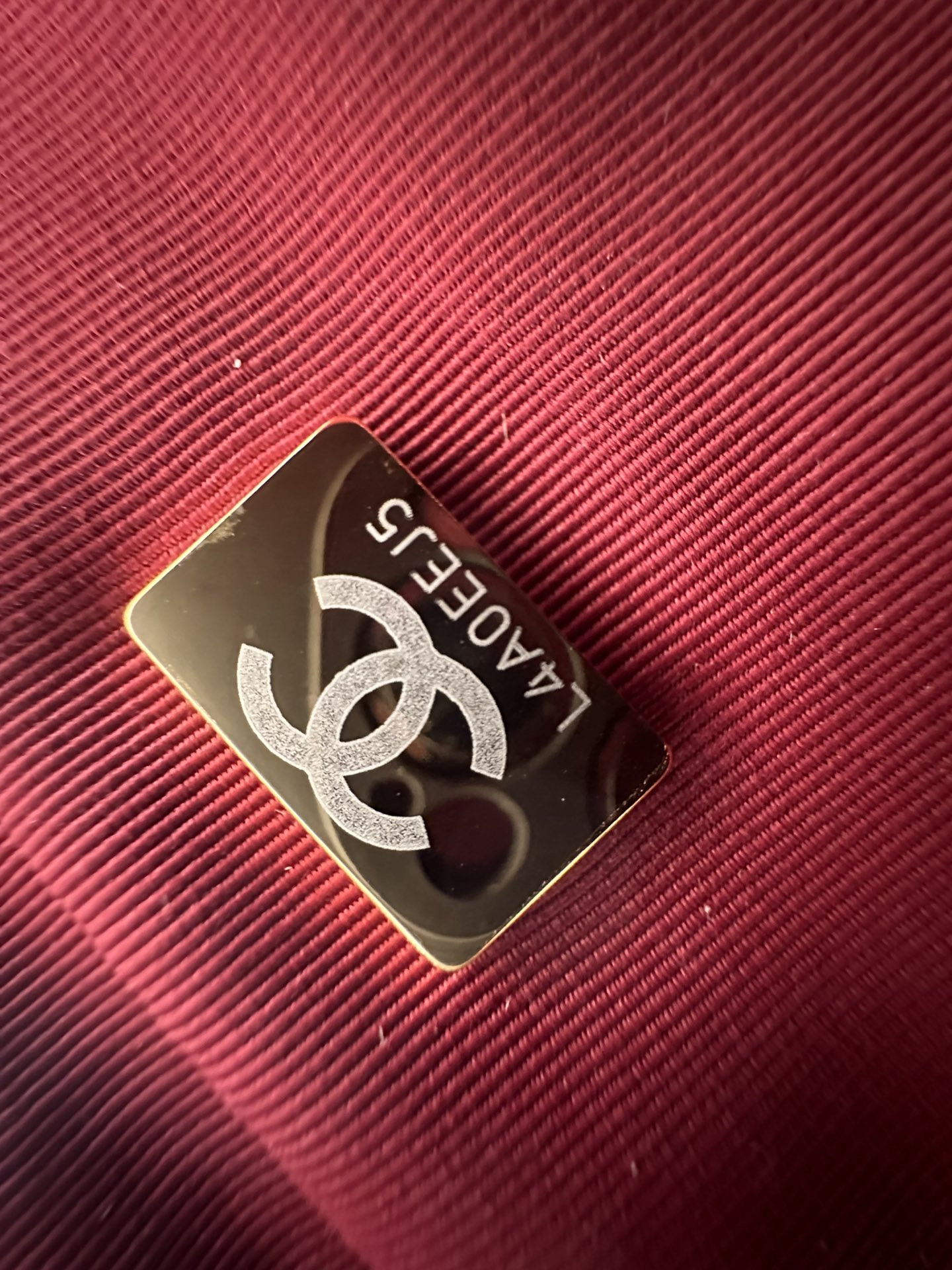 Ch*el mini camera case 12 x 18 x 7cm