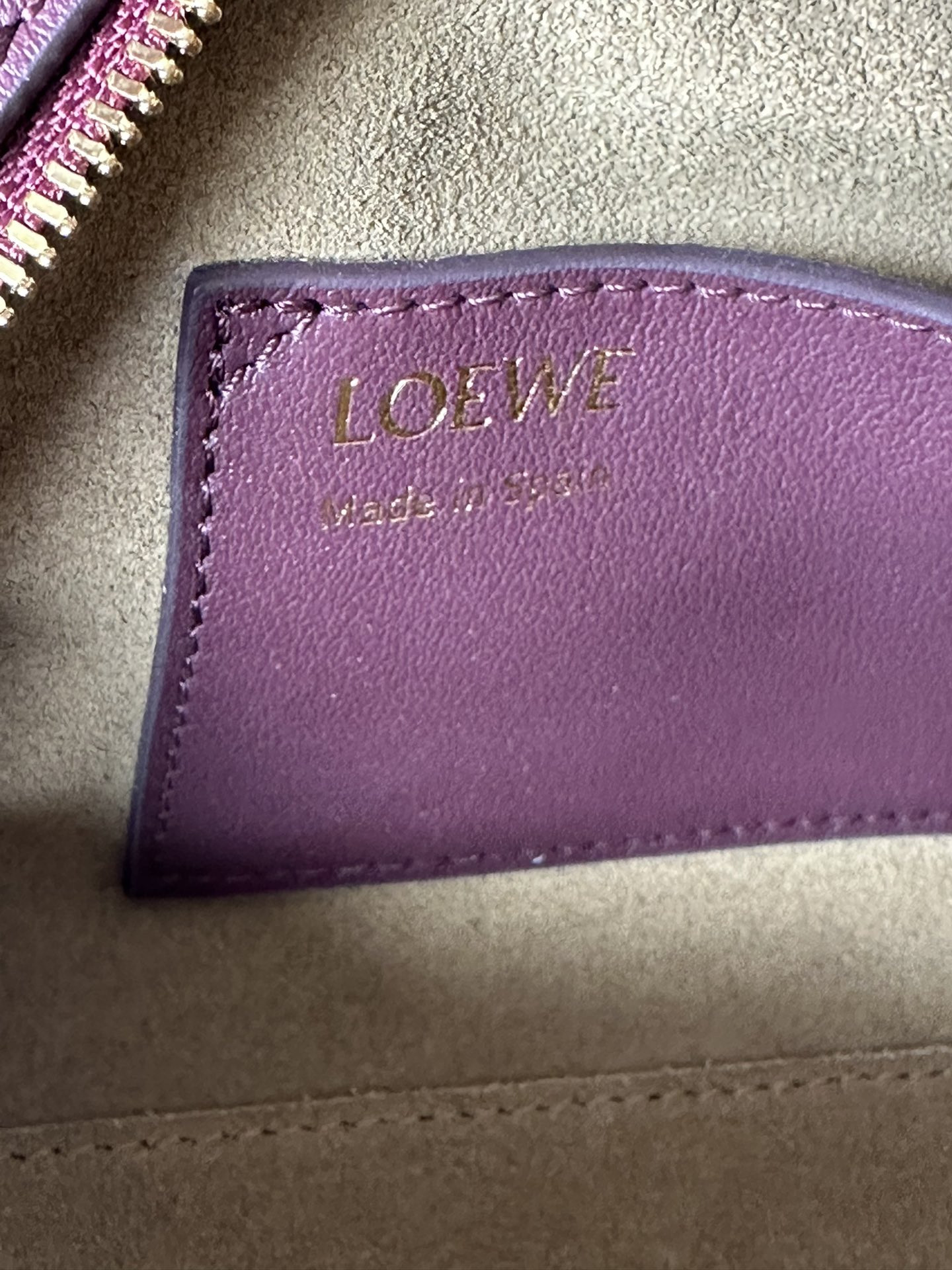 L0ew* amazona 23 cropped bag in nappa calfskin 23x11x10cm