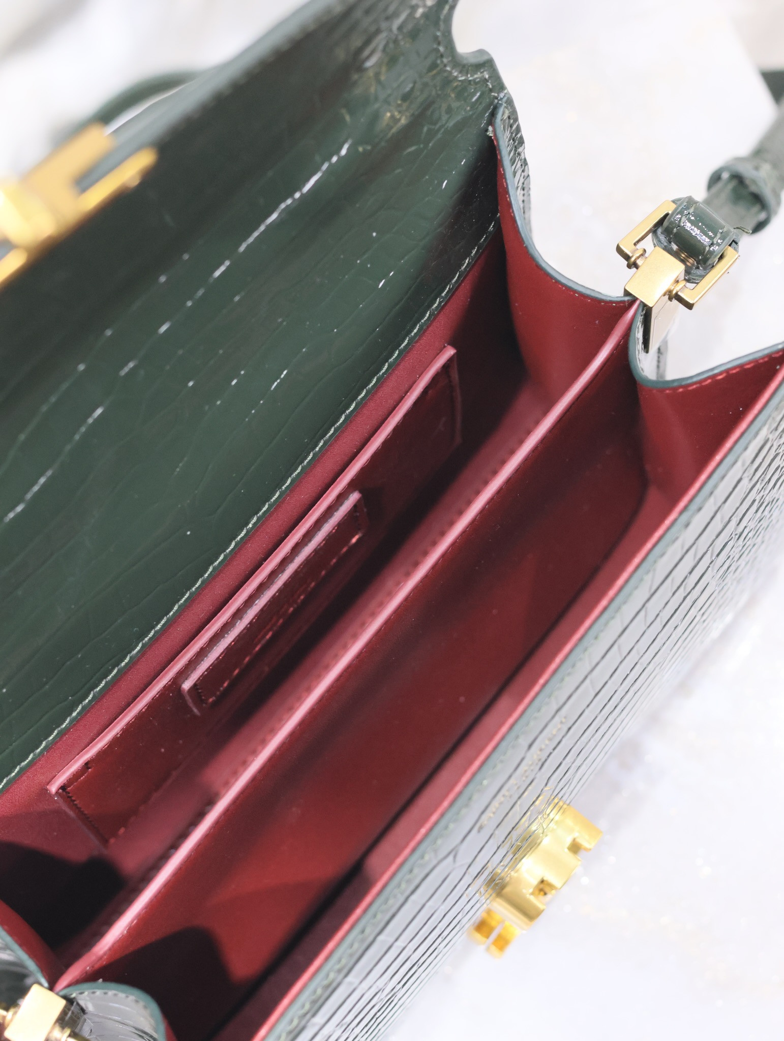 Y*L cassandra mini top handle bag 20x16x7.5cm