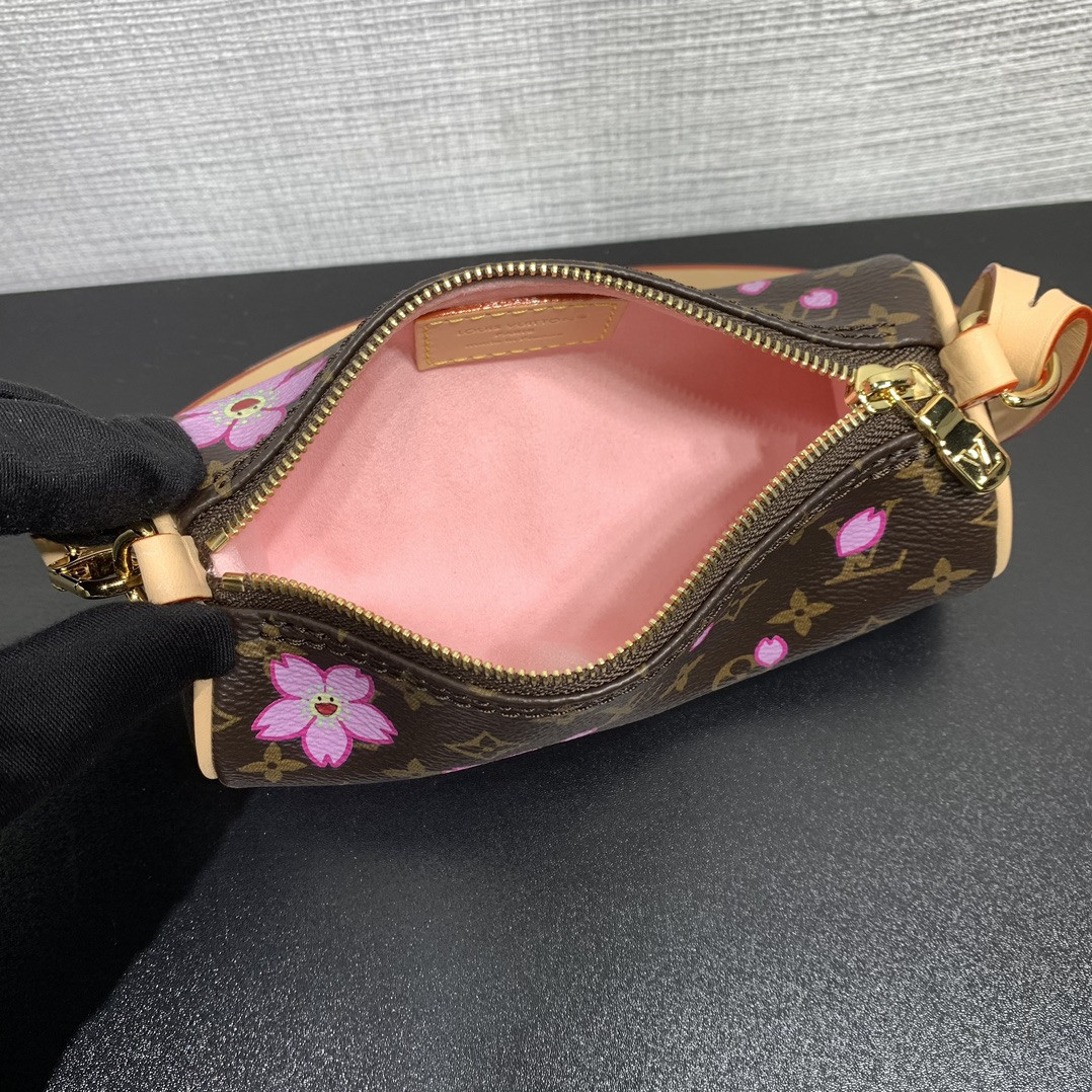 LV × TM Papillon MM M13097 27x11x13cm