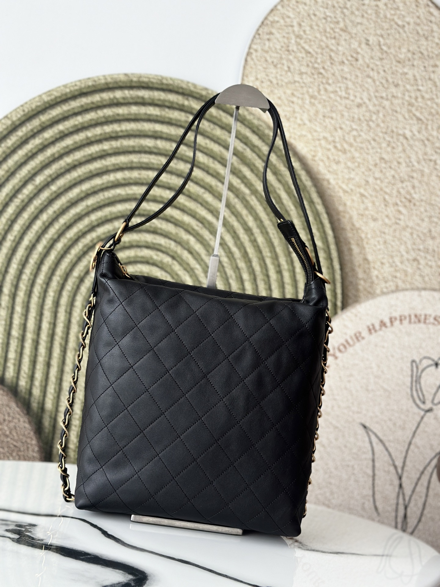 Ch*el large backpack as5523 33.5x28x10.5cm