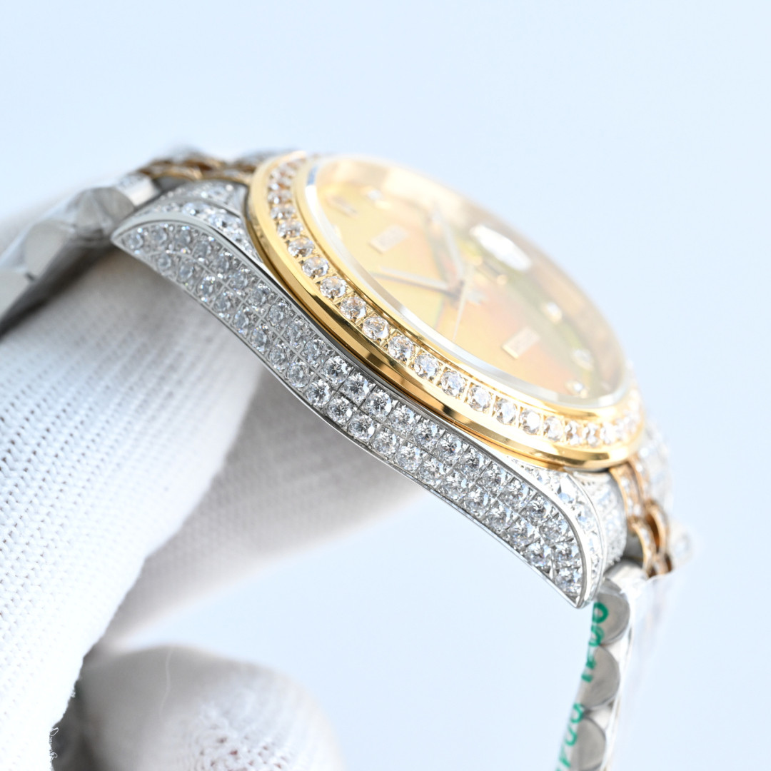 r*l*x b33 datejust 41mm full Di*m*nd series