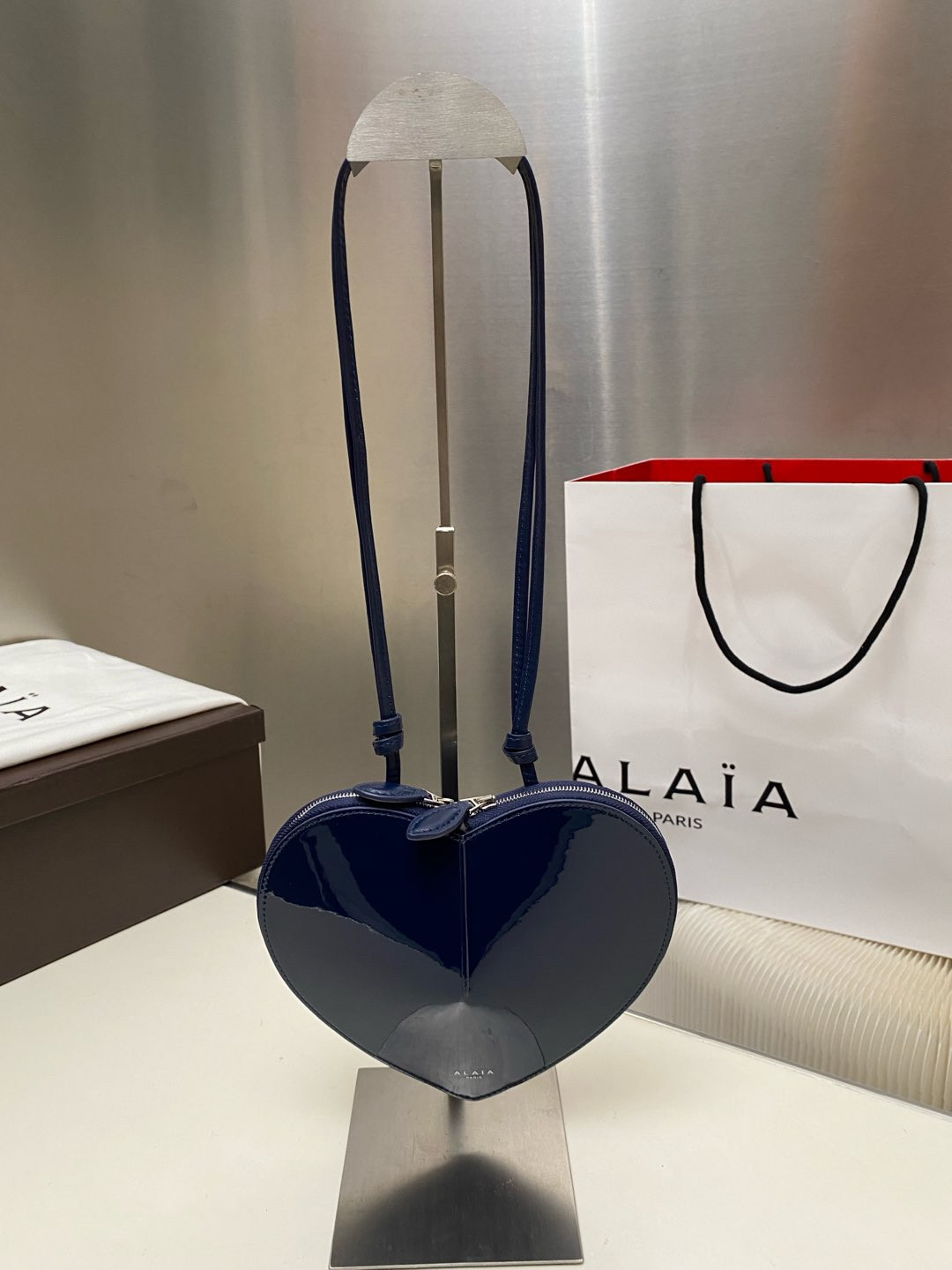 ALAÏA Le Coeur Heart Bag 18.5x20.5x5cm