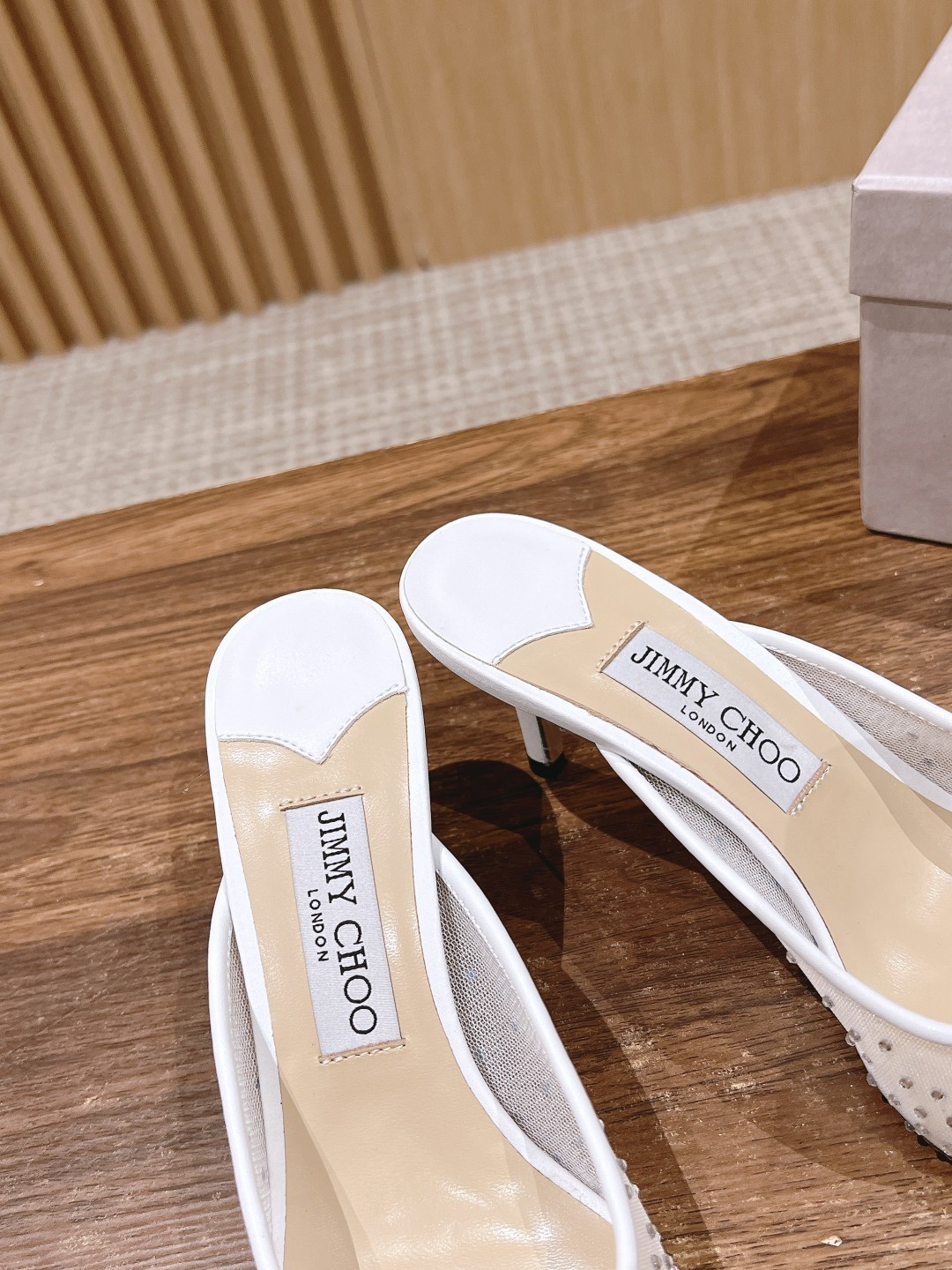 ua Ji*y Ch* vivi mules 6.5cm